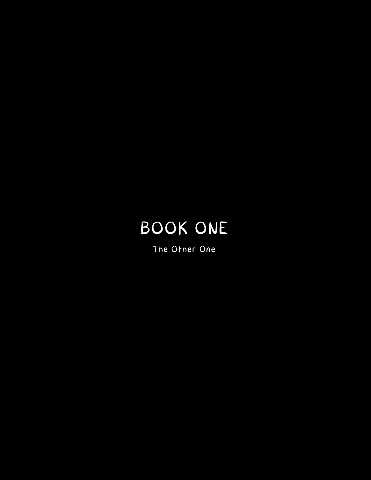 Book One Endpage